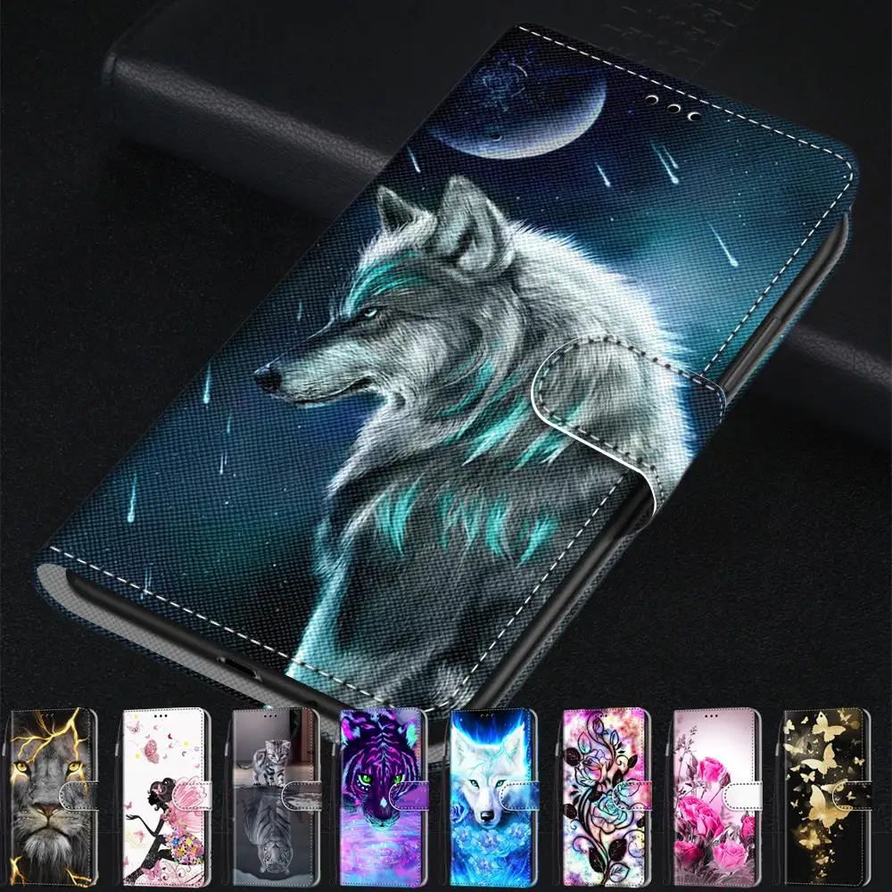 

Hawei Mate 10 Lite Card Holders Wallet Phone Cases for Huawei Y9 2018 Case Leather Flip Cute Pocket Back Cover P Smart Coque