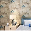 HaoHome Bird Wallpaper Removable Self Adhesive Wallpaper Peel and Stick Contact Paper  for Cabinets Countertops Furniture Decor ► Photo 3/6