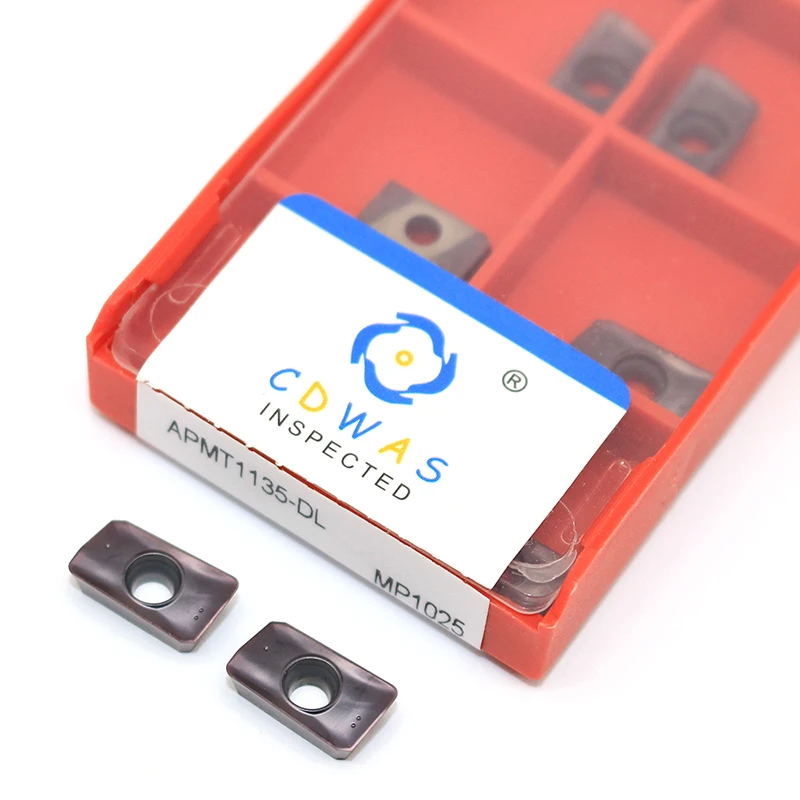 

APMT1135 DL MP1025 Carbide Inserts Milling Turning Tool Blade APMT 1135 CNC Lathe Cutting Tools For BAP300R Tool Holder