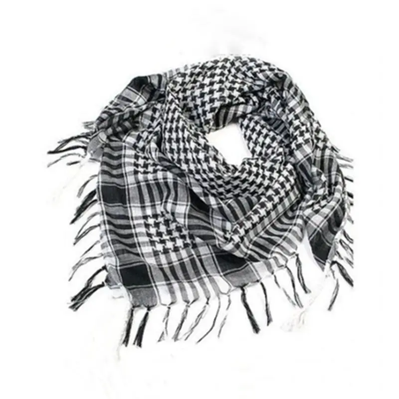 

Fashion Mens Lightweight Square Outdoor Shawl Military Arab Tactical Desert Army Shemagh KeffIyeh Arafat Scarf Fashion