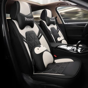 

Full Coverage Eco-leather auto seats covers PU Leather Car Seat Covers for audi a7 q3 q5 q7 s3