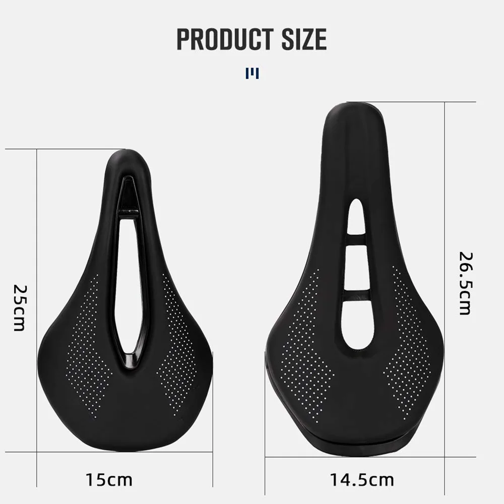 TANKE MTB Road bike Saddle Bicycle Cushion Cover Thickened Comfort Ultra Mountain  Bike Racing Saddle PU Breathable Soft Seat Cus
