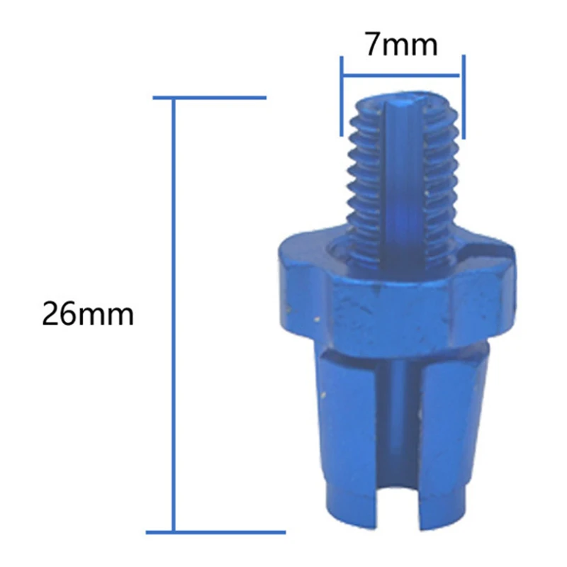 5Pcs Bicycle MTB Bike Brake Lever Nut Adjustment Screw 7mm Thread Accessories tool for common brake levers