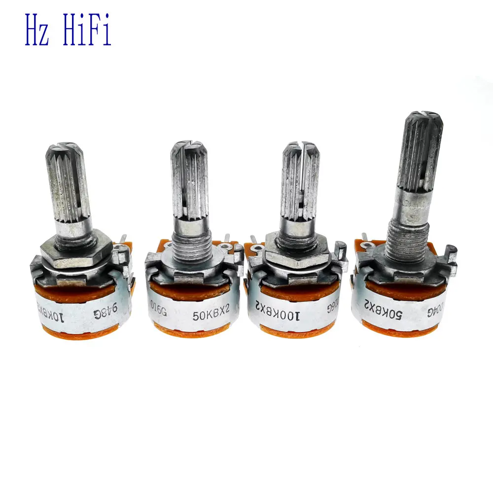3 шт. Новый и оригинальный японский ALPS RK16 10K 50K 100K 10KBX2 50KBX2 100KBX2 Hifi аудио двойной блок