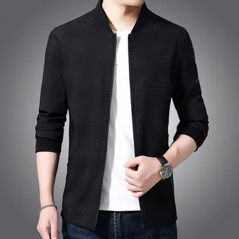 

Slim Fit Solid Mens Bomber Jacket 2020 Spring Autumn Male Baseball Thin Jackets Brand Casual Coat Top Men's Windbreaker Jacket