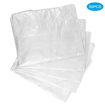 

Apron For Hairdresser 50pcs Disposable Hair Cutting Cape Hairdressing Cape for Barber Shop Hair Salon Hair Cut