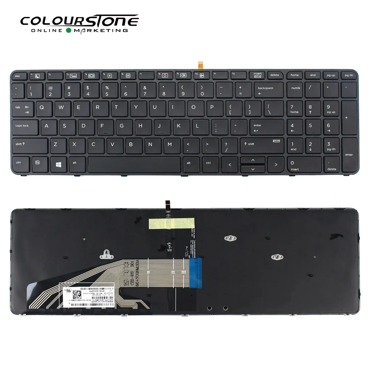 Клавиатура с подсветкой для ноутбука HP ProBook 450 G3 455 470 G4 650 655 G2 | Компьютеры и офис