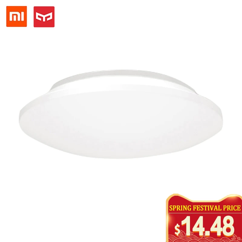 

Yeelight 10W Mini LED Ceiling Light 5700K 650lm Anti-Dust Simple Round Ceil Lighting Lamp For Corridor Bathroom Home