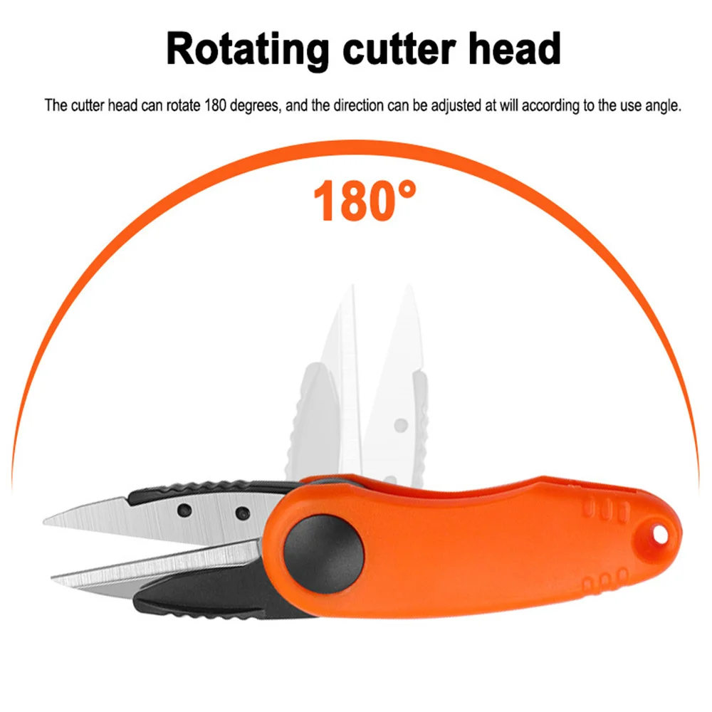 Fishing Scissors Fold Scissor Shrimp-Type Stainless Steel