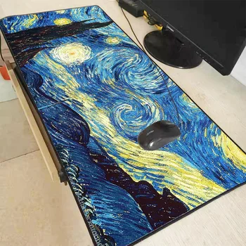 

XGZ Painting Tree Landscape Art Extra Large Gaming Mouse Pad Big Natural Rubber Keyboard Pad Mouse Mat Large Computer Desk Mat