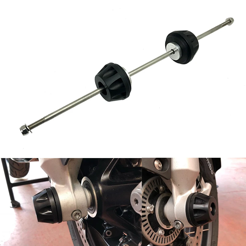 

Motorcycle Front Axle Fork Wheel Protector Crash Slider Pad For Ducati Panigale 1199/R/S 1299/S 899 959 Panigale R V4/S/R V2