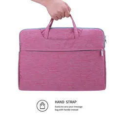 15 Polegada impermeável portátil caso saco organizador com acessórios saco para notebook para mac livro à prova de choque maleta