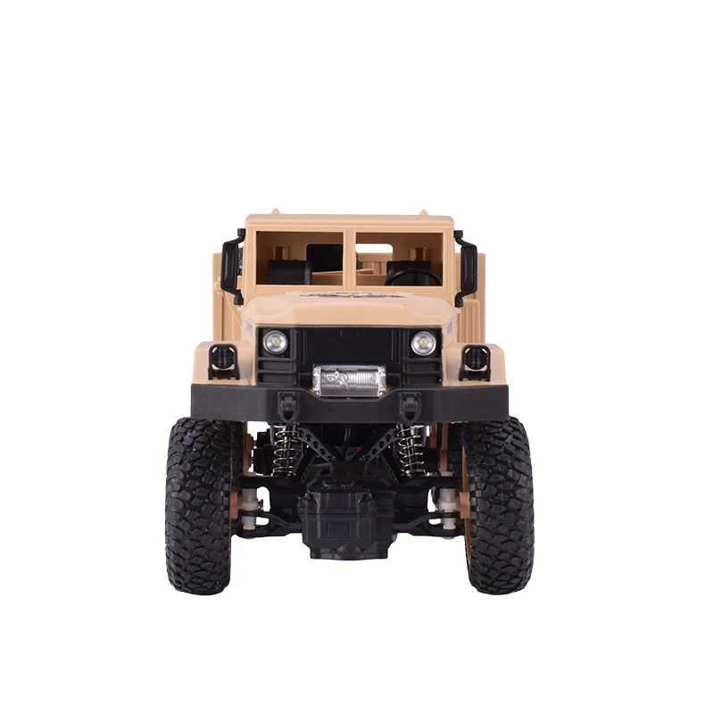 JJRC Q69 1/18 4CH 2,4G 6WD 130 матовый мотор Радиоуправляемый автомобиль внедорожный военный грузовик автомобиль RTR модель игрушки для мальчиков зеленый/желтый
