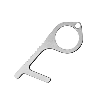 

Non-Contact Anti Germ Safety Door Opener No Touch Open Protective Tool Safety Protection Isolation Brass Key Door Opener