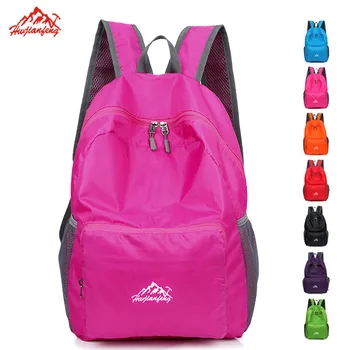 

20L Foldable Waterproof Folding Packable Lightweight Skin Backpack Outdoor Men Women Travel Hiking Rucksack Luggage Daypack