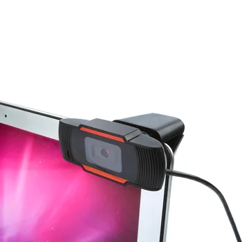 

HD Webcam Mini Computer PC WebCamera with Microphone Rotatable Cameras for Live Broadcast Video Calling Conference Work