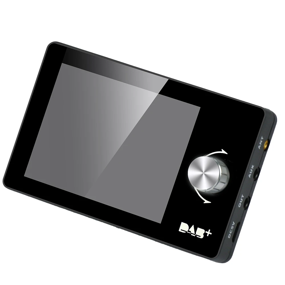 Мини DAB радио приемник 2," цветной дисплей Bluetooth FM передатчик DAB тюнер поддержка вызова+ AUX IN/OUT+ U диск/TF карта воспроизведения 64G