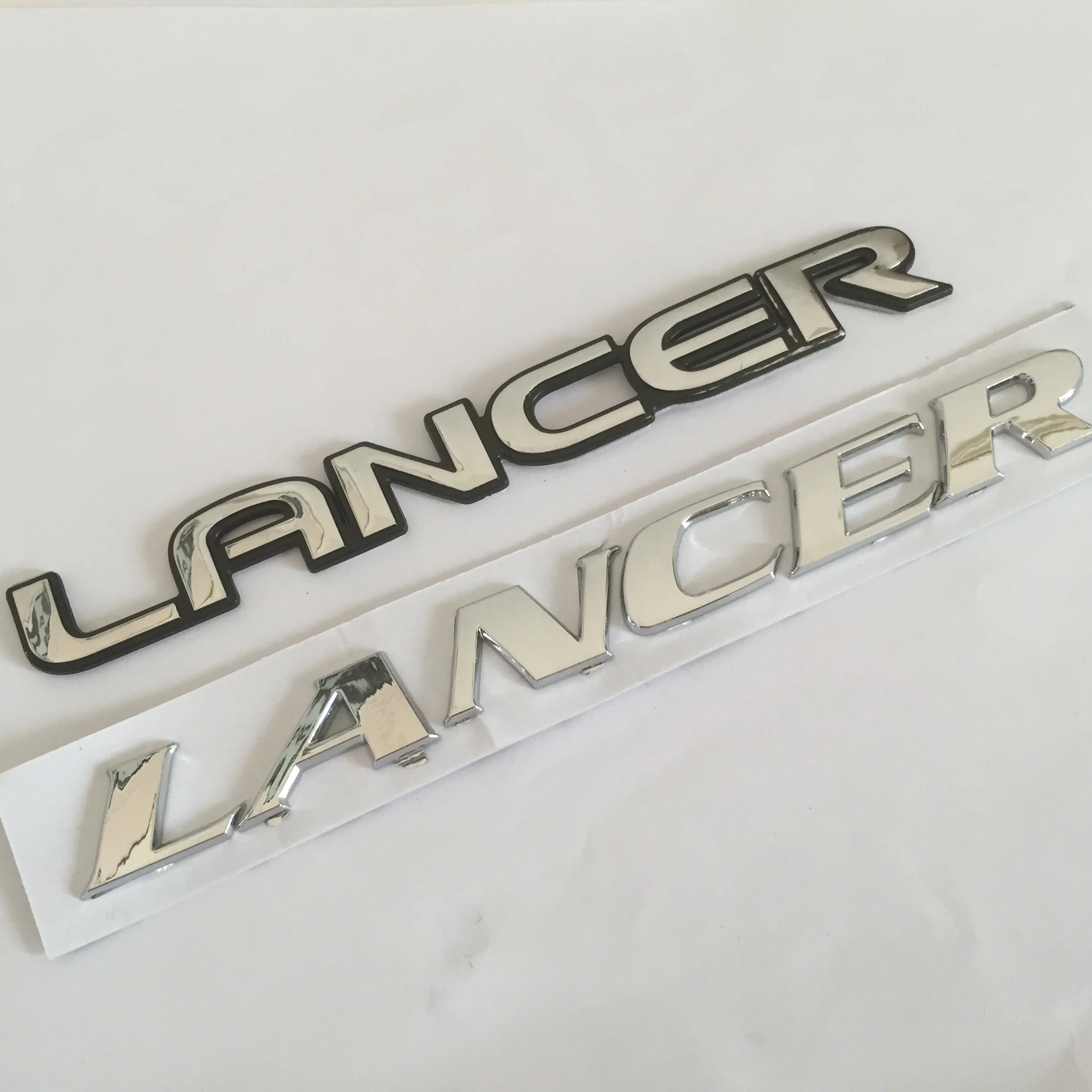 1 шт. 3D ABS LANCER Автомобильная буква задняя фотография эмблема значок наклейка