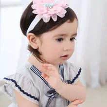 Южная Корея Корейский стиль детские ленты для волос аксессуары для волос Детские резинки для волос кружевные цветочные аксессуары для волос для девочек