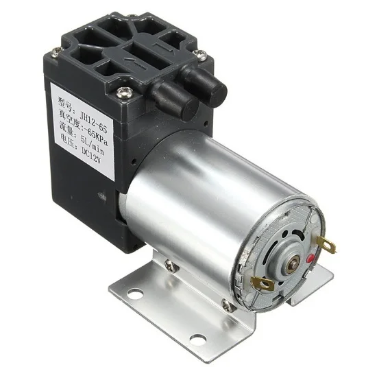 Микро-6 Вт вакуумный насос-80Kpa 12L/мин 12V/24V мини-Электрический воздушный насос +