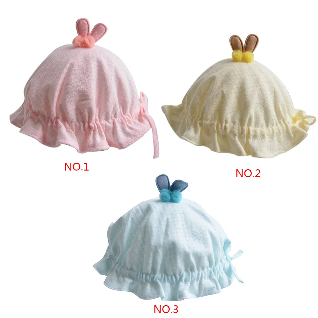 Новорожденный летний хлопок шапочка для больницы детская шапка для маленьких девочек сплошной цвет шапочка Шапка; тюрбан