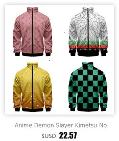Аниме демон убийца Kimetsu No Yaiba Tanjiro Kamado костюмы для косплея тонкие мягкие зимние куртки женские жилеты парка для женщин CS071