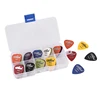 50pcs electric guitar picks mix 0.58/0.71/0.81/0.96/1.2/1.5mm thickness boxed guitar accessories ► Photo 2/6