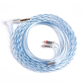 

AK Yinyoo 2 Core Single Crystal Copper Upgraded Cable 3.5mm Balance Cable With MMCX/2Pin for ZSN ZS10 PRO ZSX TRN X6 C16/C12
