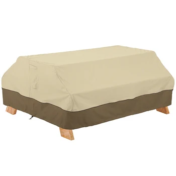 

New-Outdoor Waterproof Picnic Table Cover Dining Table and Chair Dust Cover 420D Dustproof Table Cover Outdoor Furniture Sun Cov
