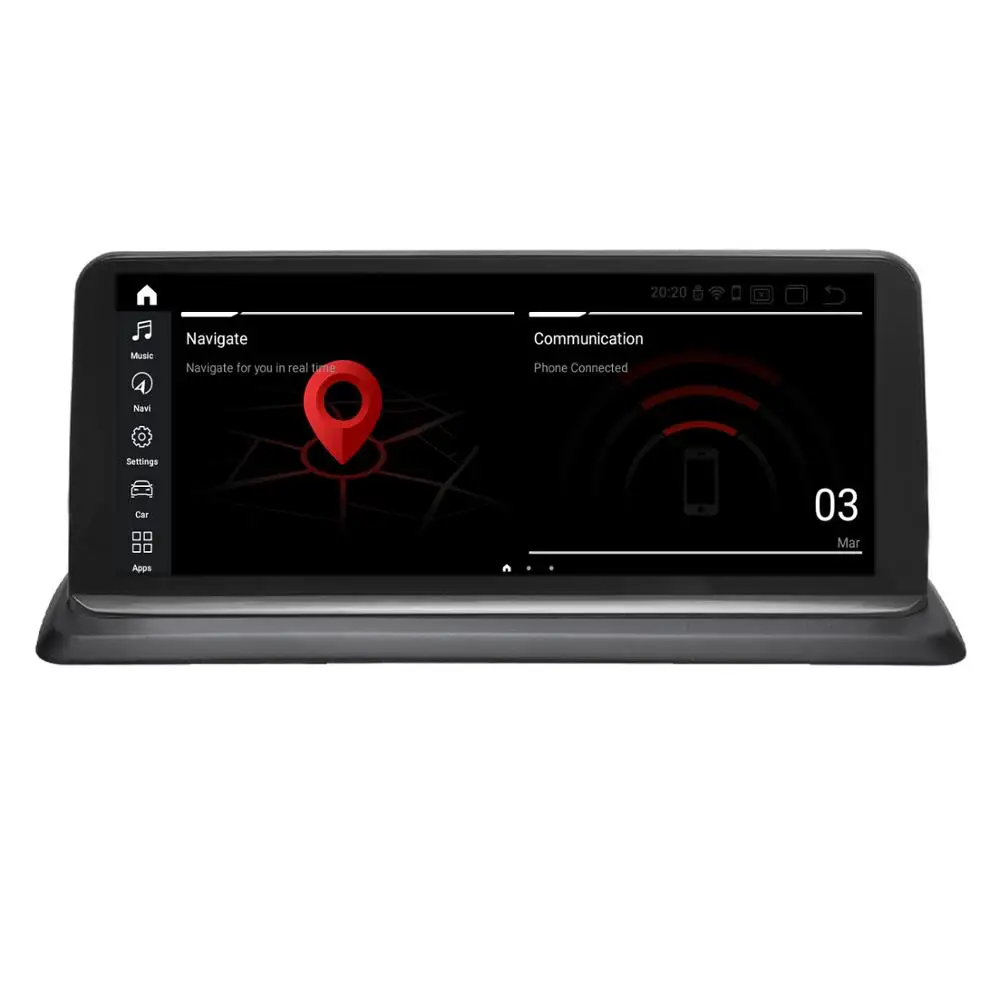 COIKA 8 ядерный Android 9,0 система автомобиля gps Navi экран для BMW E87 E81 E82 E88 ips сенсорный BT 4+ 64G ram wifi Google Idrive Carplay