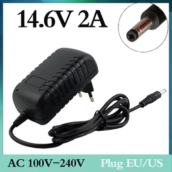 

1PC 14.6V 2A smart charger for 4S 12.8V life LiFePO4 EU / US/ AU / UK Plug