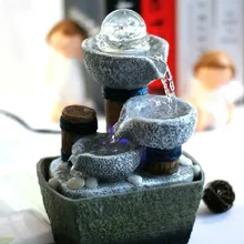 Фонтан воды особенности Фэн колесо шуй настольное украшение домашний декор бытовой фонтан воды подарок