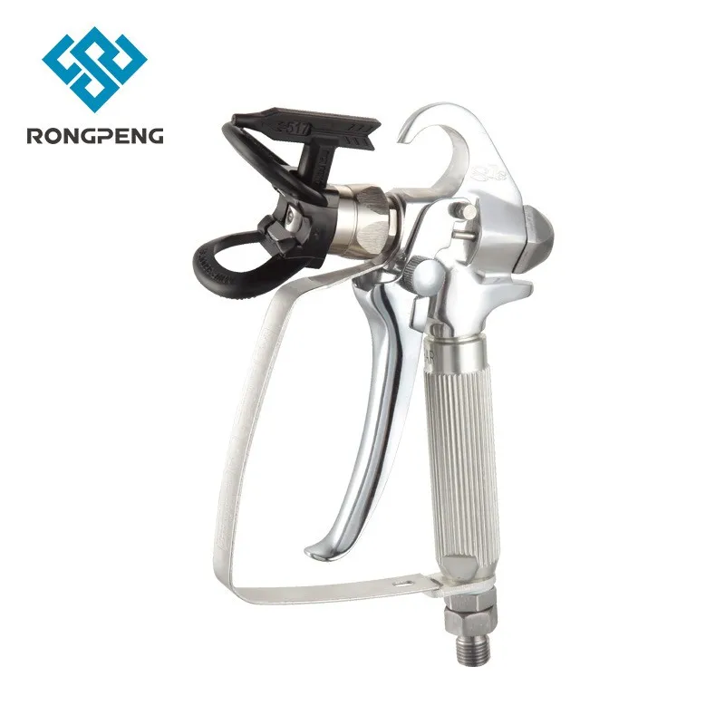 

Factory direct sales Rongpeng 818 high-pressure airless spraying machine gun high-pressure spraying gun paint spraying gun paint