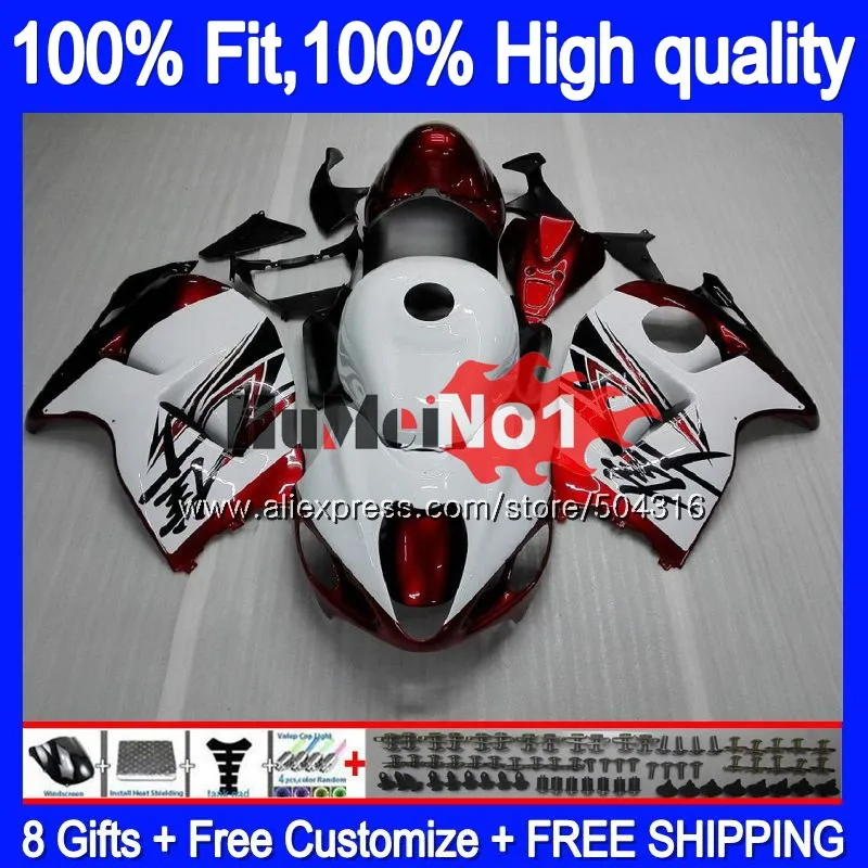 Инъекции для SUZUKI GSXR 1300 Hayabusa 2008 2013 30MC. 231 GSXR-1300 GSXR1300 08 13, 14, 15, 16 лет обтекателя темно whit