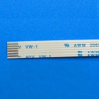 

1000pcs Flat Flexible Cable FFC FFC Jumper 6 PIN 1.0 mm pitch Reverse contact Side Type B Opposite Length 50 to 2000 mm to order