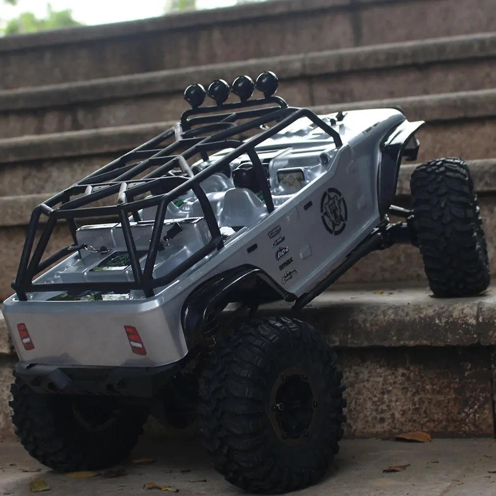1073-SJ 1:10 2,4G 4WD матовый Радиоуправляемый гусеничный автомобиль с дистанционным управлением внедорожный большой ножной автомобиль модель RTR игрушка для детей подарок