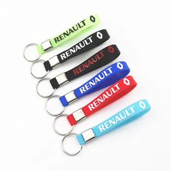 

New Luminous Keychian Car Sticker keyring For Renault Laguna 2 Duster Logan Clio 4 Captur Sandero Espace Auto