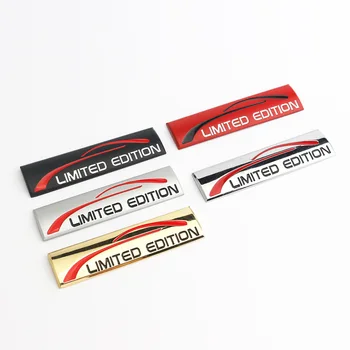 

10pcs 3D Metal Car Sticker Chrome Limited Edition Emblem Badge Decal for BMW Audi Honda Opel Lada Toyota Chevrolet Hyundai Ford