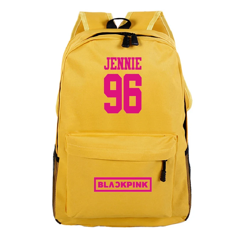 BLACKPINK Mochila для учеников, мальчиков и девочек, популярный узор, школьный рюкзак для ежедневных покупок, рюкзак для девочек, женские дорожные сумки на плечо