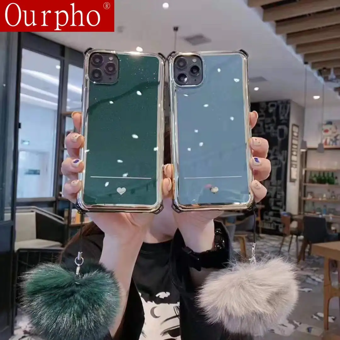 Ourpho чехол для телефона для Iphone 11 11Pro Max Puffer Ball анти-осенний чехол для Iphone XS Max XR Fundas для Iphone 6 7 8 Plus чехол