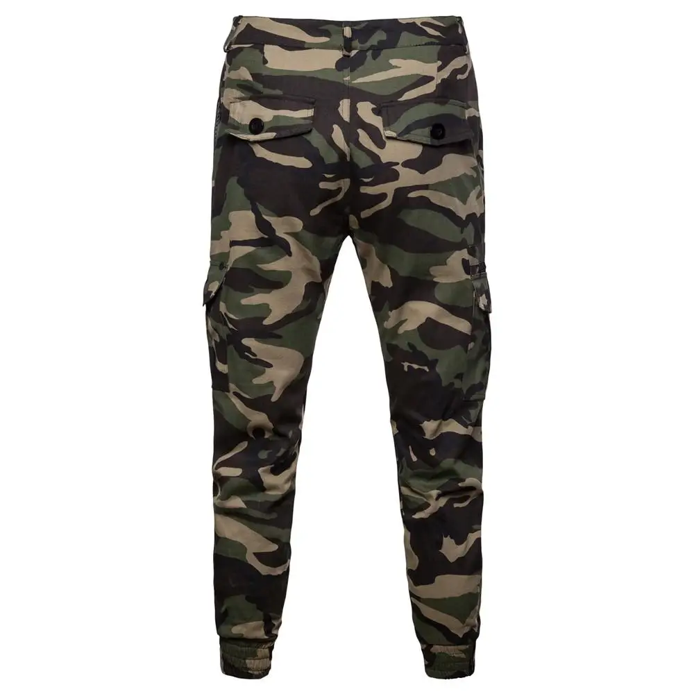 Камуфляжные мужские брюки военные брюки карго для мужчин брюки Slim fit армейский зеленый