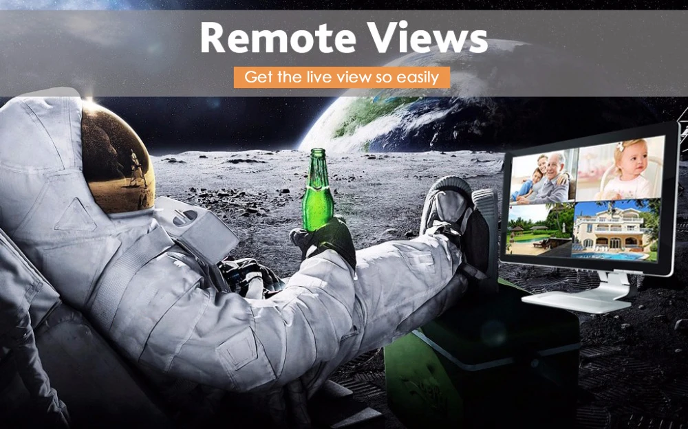 Irisolink 720P система видеонаблюдения 2 шт. камера ночного видения для помещений/улицы CCTV s 4CH H.265 1080N DVR камера безопасности Система