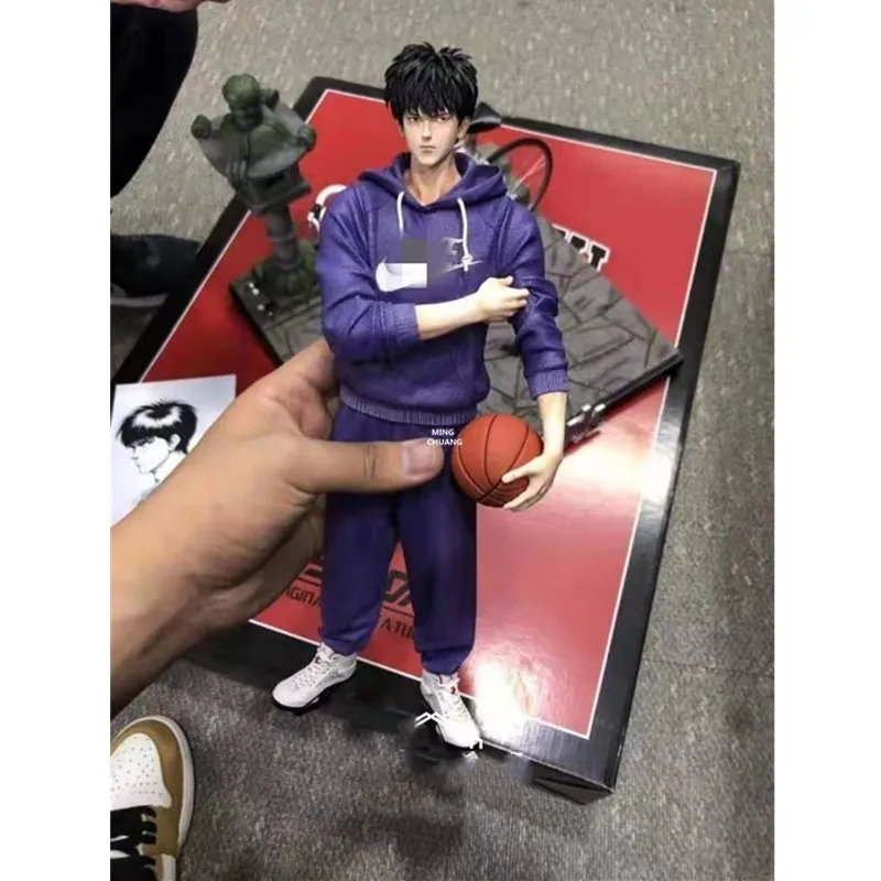 14 "аниме SLAM Данк статуя Shohoku бюст Rukawa Kaede полная длина портрет маленькая вперед анимационная фигурка GK игрушечная коробка 36 см V419