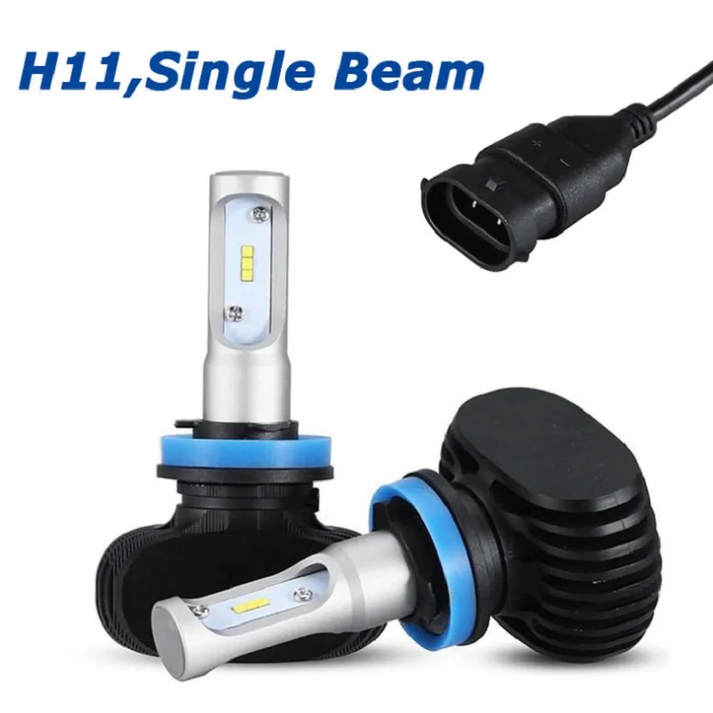 2 шт. CSP H8 H11 лампа H4 Led H7 H1 H3 led лампа для авто для авто S1 H27 881 HB3 HB4 Светодиодные Автомобильные 12В 50Вт 8000LM 6500K светодиодные лампы для авто