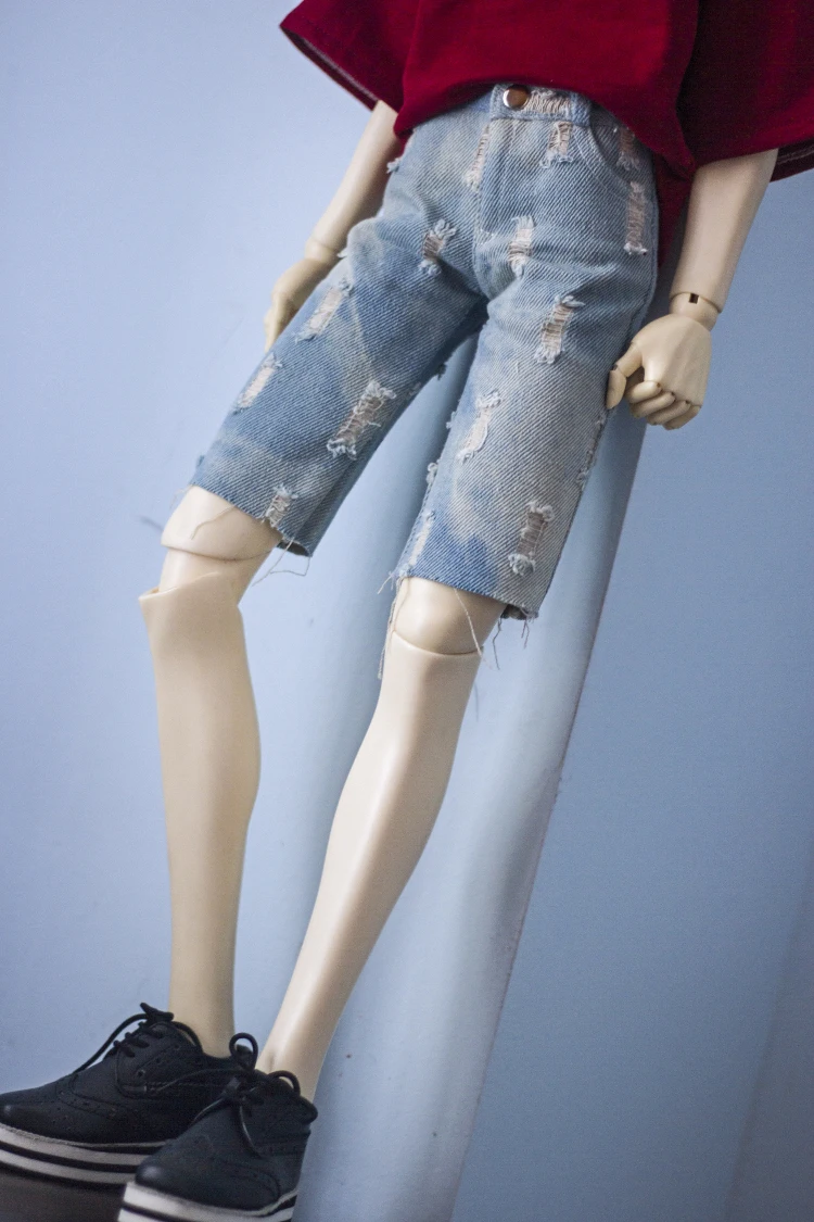 Blue Jeans pants Outfits For Male 1/4 17in 44cm BJD MSD AOD AS DOD DD DOLL