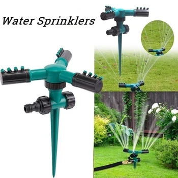 

360 Degree Rotating Watering Sprinkler Mist Nozzle Hoses Garden Spray Head Garden Lawn Sprinkler Irrigation Water Connectors