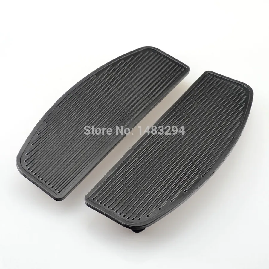 Front Rubber Rider Insert Floorboard Footboards Foot peg Footrest Pad For Harley
