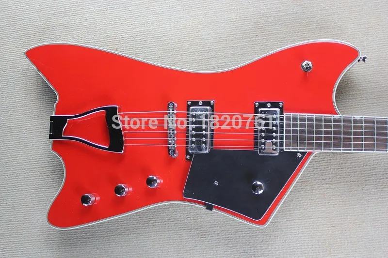 Free shipping Top quality Red guitar electric Billy Signature Grover