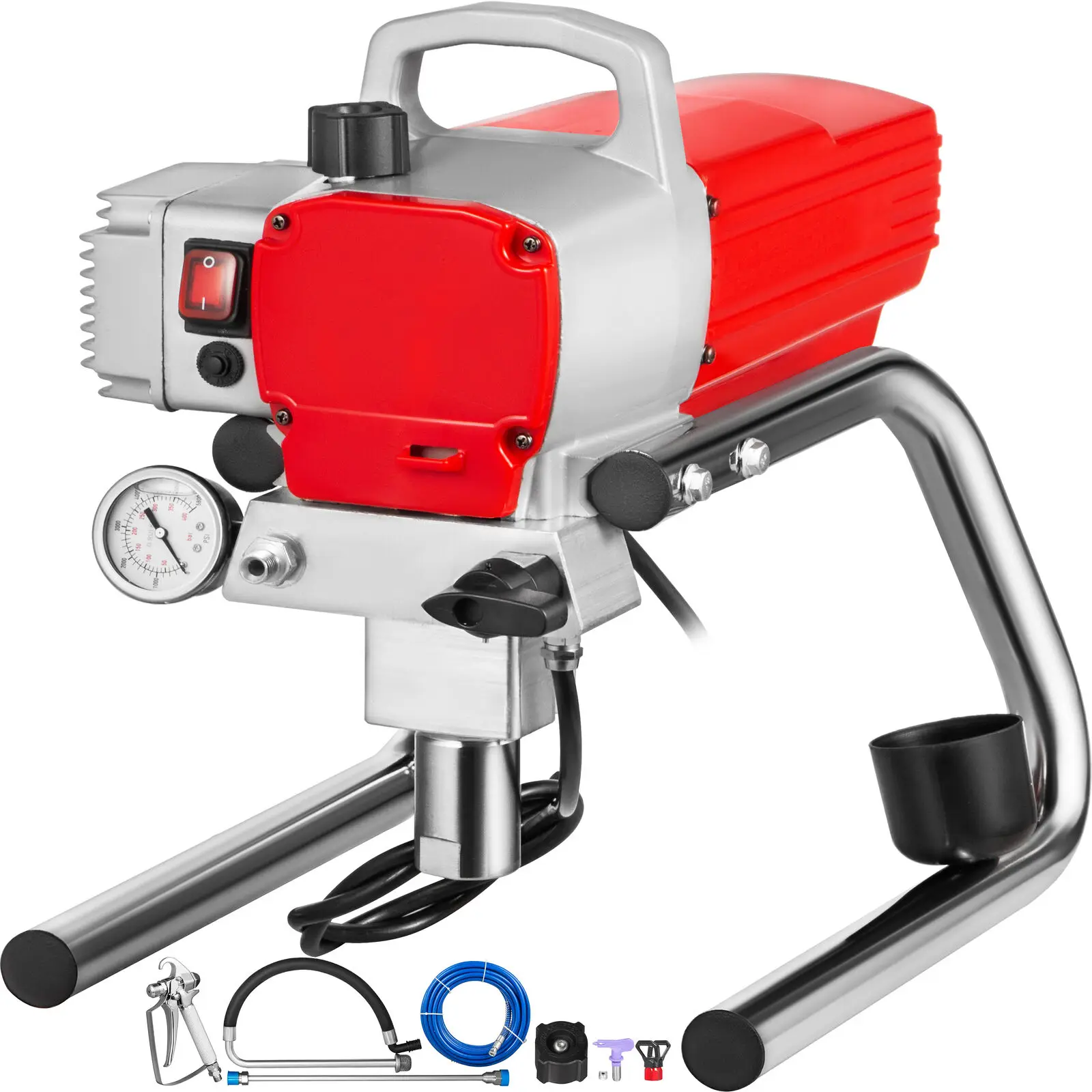 VEVOR 220V 1500W безвоздушный распылитель высокого давления для распылителя|Запчасти