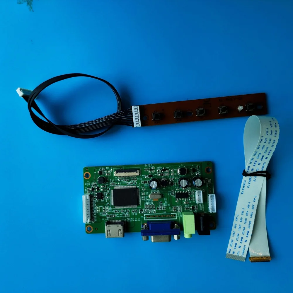 

Комплект для детской/детской панели монитора со светодиодной подсветодиодный кой, ЖК-дисплей, HDMI, VGA, экран 1366x768, плата контроллера EDP с 30-контактным разъемом